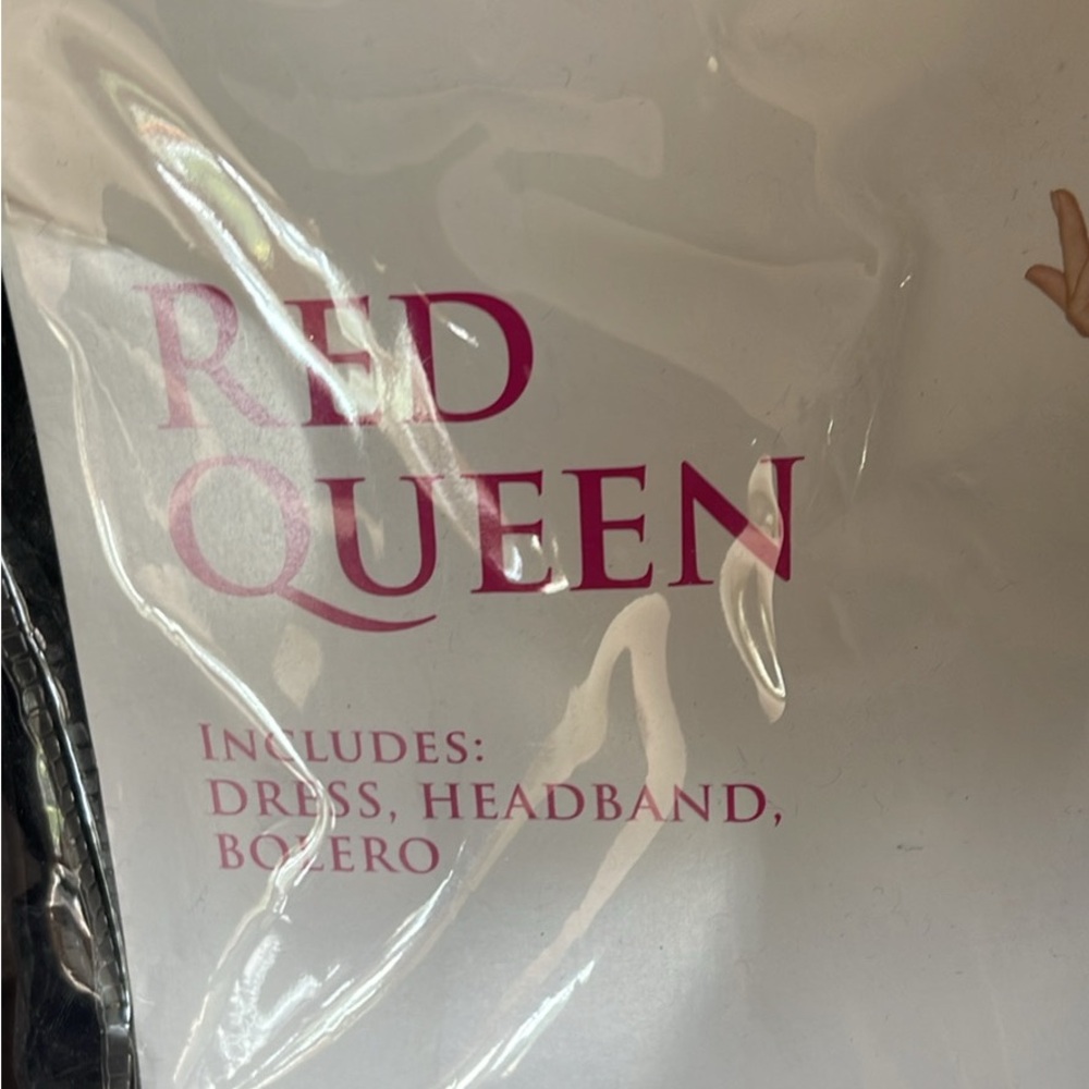 Spirit Halloween Red Queen Costume - Picture 3 of 4
